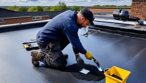 Dakleer reparatie
