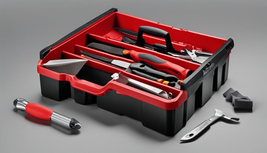 Dakleer reparatie set