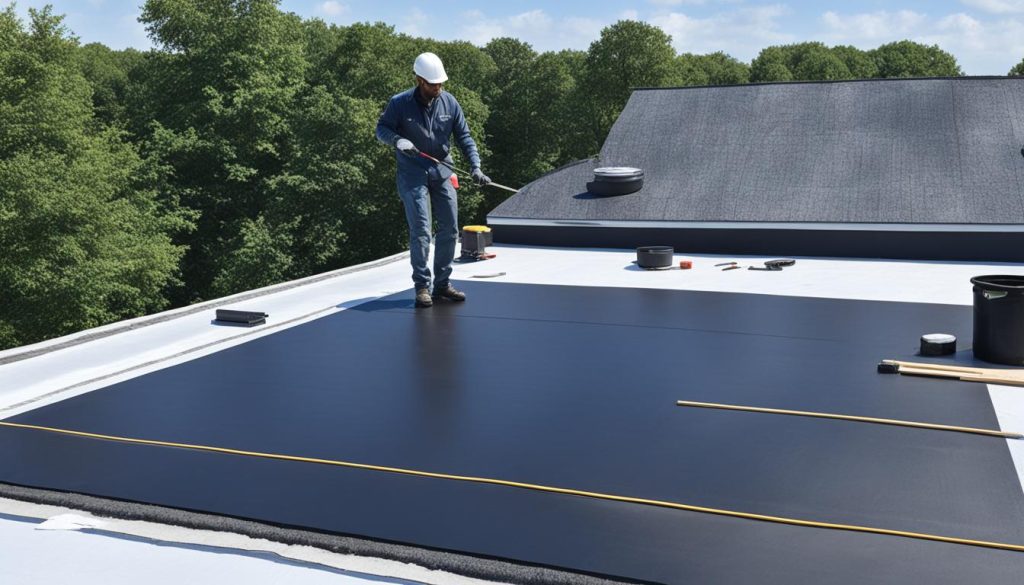 Dakreparatie EPDM