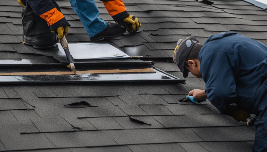 Plat dak reparatie prijs