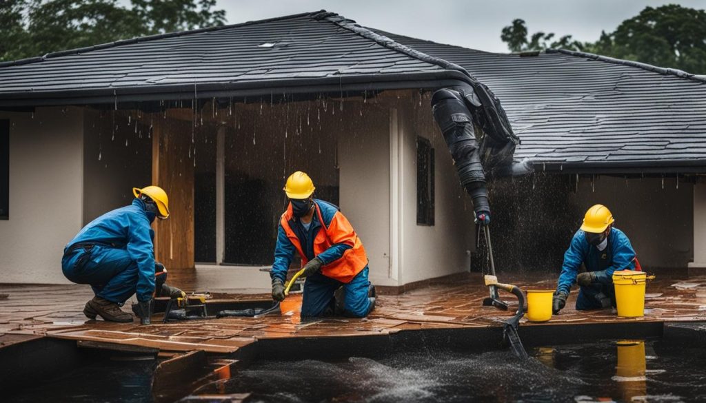 Waterdicht maken dak